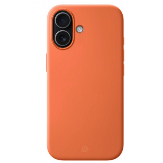 Funda de Silicona Naranja Albaricoque para iPhone 17