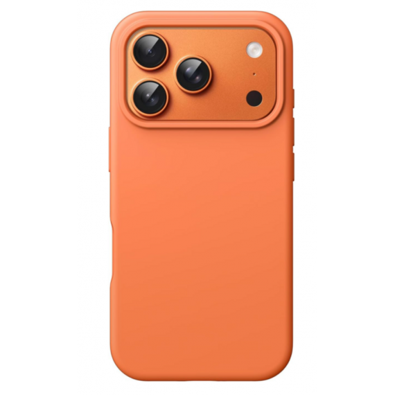 Carcasa Funda Silicona para iPhone 17 Pro Apricot Naranja