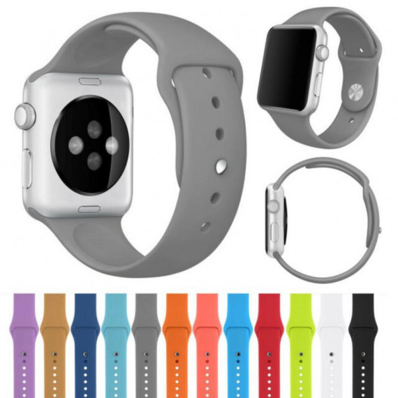 Correa de Silicona Compatible para Apple Watch Series 3/4/5 (42mm/44mm)