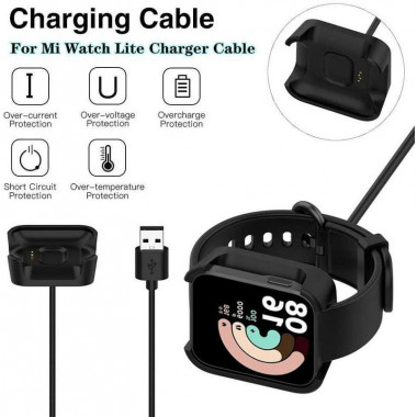 Cargador USB Magn&eacute;tico Compatible Xiaomi Mi Watch Lite / Redmi Watch