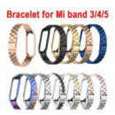 Correa de Acero Tipo Butterfly para Xiaomi Mi Band 3/4