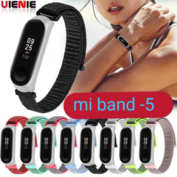 Correa de Velcro Compatible para Xiaomi Mi Band 5