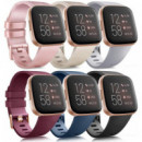 Correa de Reloj de Silicona Compatible para Fitbit Versa 3 y Versa 4