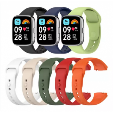 Correa de Reloj de Silicona Compatible para Xiaomi Redmi Watch 3