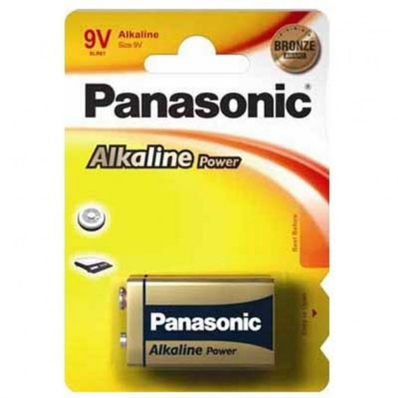 Pila PANASONIC Alcalina 9V