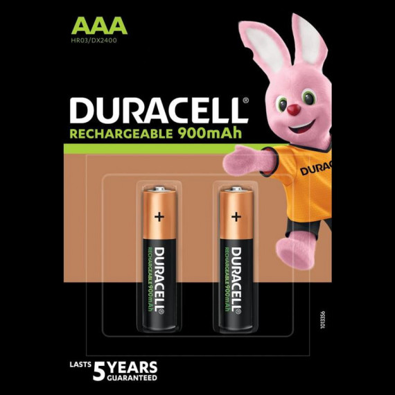 Pila DURACELL Recargable Aaa 900MAH (pack de 2)