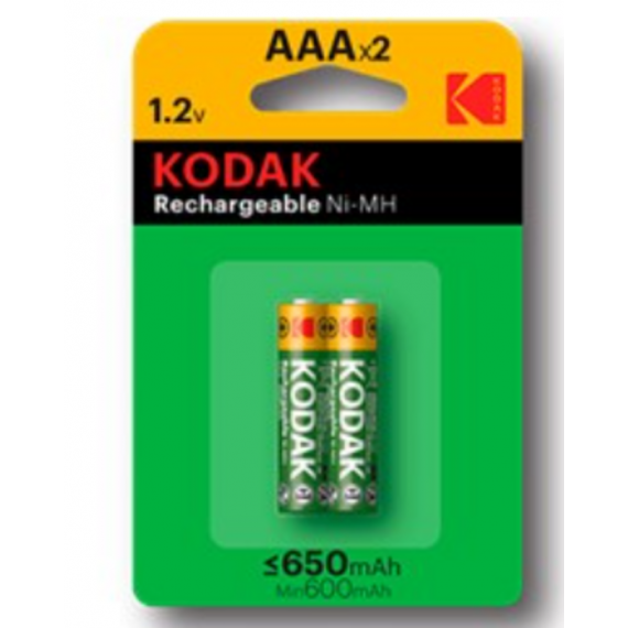 Pilas Recargables Aaa 650MAH X2 KODAK