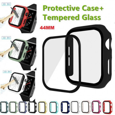 Carcasa y Cristal Compatible con Apple Watch Series 5 44mm Protecci&oacute;n 360