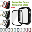 Carcasa y Cristal Compatible para Apple Watch Serie 4 / 3 (42mm)