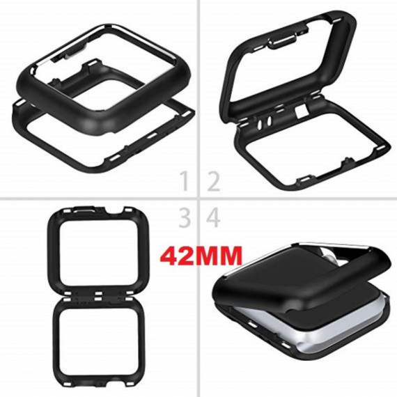 Carcasa Magnética de Aluminio Compatible con Apple Watch Serie 4/3 42mm
