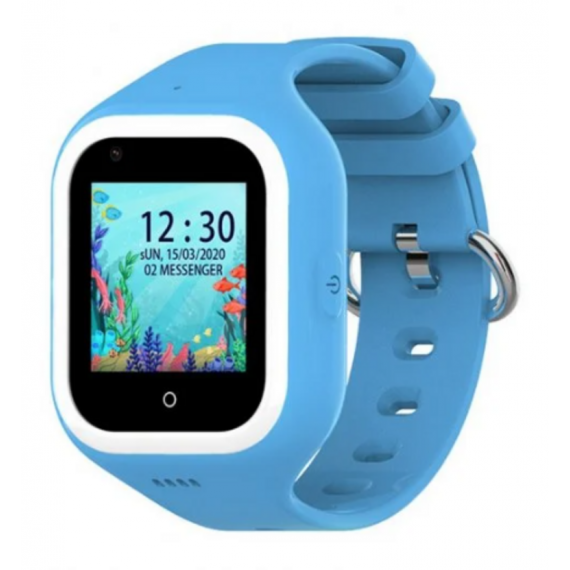 Reloj Smartwatch SAVEFAMILY Enjoy 4G para Niños IPS 1.4" Localización, Videollamada, Cámara, Podómetro, Alarmas, Chat (azul)