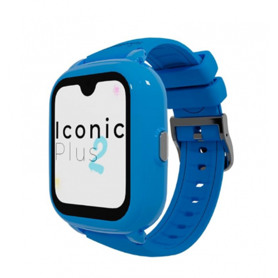 Smartwatch SAVEFAMILY para Niños Iconic Plus 2 4G Correa Silicona Azul Gps/llamadas/videollamadas/whatsapp/spotify