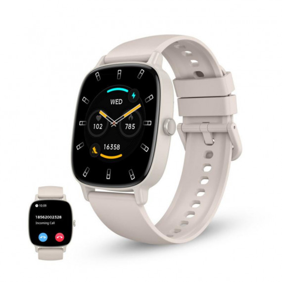 Smartwatch KSIX Pulse 1.83" 7 Días Modo Deporte y Salud, Llamadas IP68 Beige (BXSW31B)