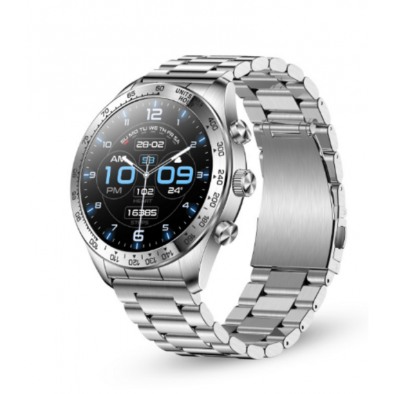 Smartwatch KSIX Elite AMOLED de 1.43 pulgadas Plateado IP67 con Llamadas (BXSW32P)