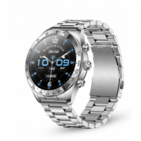 Smartwatch KSIX Elite Amoled 1.43, 7 Días, Llamadas, Deporte y Salud IP67 Plateado (BXSW32P)