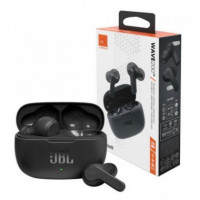 Auriculares JBL Wave 200BT Tws Negro