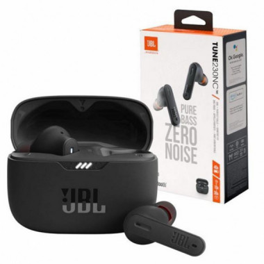 Auriculares Inal&aacute;mbricos JBL Tune 230NC TWS con Cancelaci&oacute;n de Ruido (Negro)