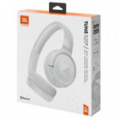 Auriculares Inalámbricos JBL Tune 520BT Bluetooth de Diadema Blancos