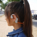 Auriculares Bluetooth Swiss+Go Apolo X4 Gris/Naranja (SWI303114)