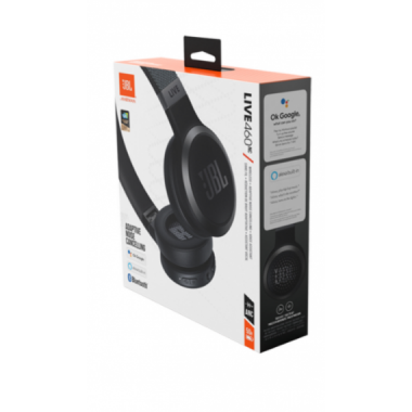 Auriculares Bluetooth JBL Live 460NC con Cancelaci&oacute;n de Ruido (Negro)