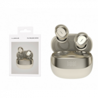 Auriculares Inalámbricos LEKUS Flybuds Mini Tws Ultraligero y Cómodo Gris (law-fm-wt)