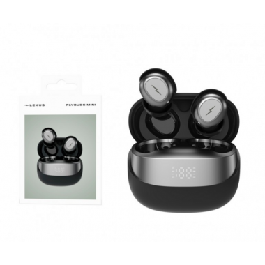 Auriculares Inal&aacute;mbricos LEKUS Flybuds Mini TWS Ultraligeros y C&oacute;modos Negros (LAW-FM-WT)