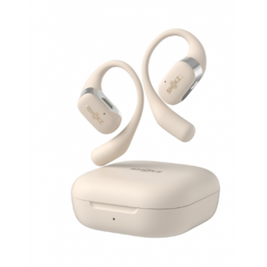 Auriculares Deportivos Shokz OpenFit Bluetooth 5.2 con Estuche de Carga IP54 Beige (T910STBG)