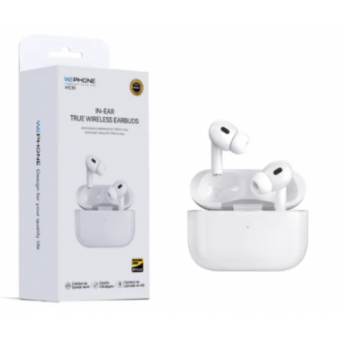 Auriculares Inal&aacute;mbricos Wephone WE36 Semi-in-ear True Wireless Bluetooth 5.0 Hi-Fi
