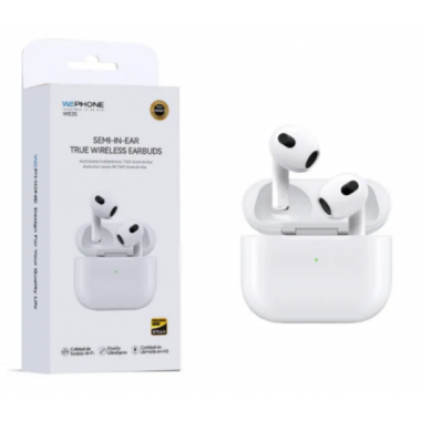 Auriculares Inal&aacute;mbricos WEPHONE WE35 Semi In-Ear True Wireless