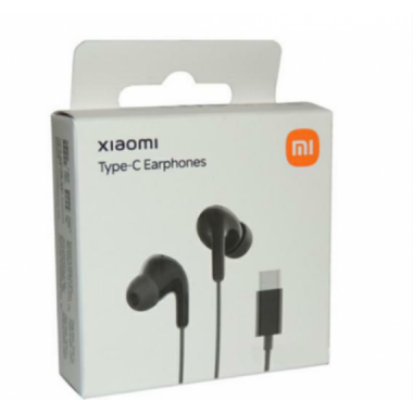 Auriculares Xiaomi con Micr&oacute;fono Earphones USB-C Negros BHR8930GL