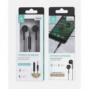 Auricular Ikrea Etereo WC8503 con Micrófono, 3.5mm, 1.2m, Negro