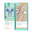 Auriculares Estéreo Ikrea WC8279 con Cable 3.5mm 1.2m Azul