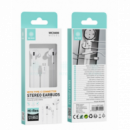 Auriculares Ikrea Hi-Res Estéreo con Goma Conector Tipo-C Blanco WC9490