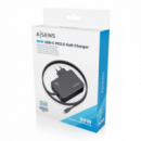 Cargador AISENS 90W USB-C PD3.0 1xUSB-C 1.8M (ASCH-1PD90WL034-BK) Negro