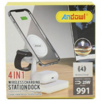 Base de Carga ANDOWL 4 en 1 con Magsafe 25W M-991