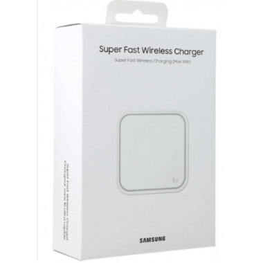 Cargador Inal&aacute;mbrico Samsung 15W Super R&aacute;pida Blanco (EP-P2400BWEGEU)