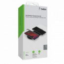 Cargador Inalámbrico Doble Belkin BOOST CHARGE Qi2 10W+10W para Apple Negro (WIZ002VFBK)