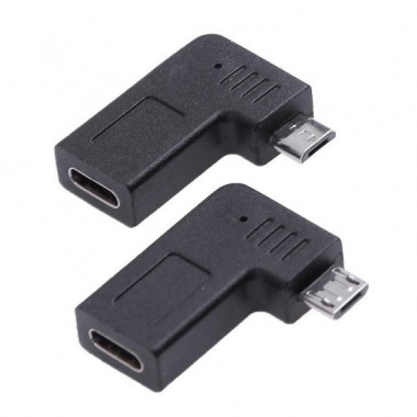Adaptador USB Tipo-C Hembra a Micro USB Macho