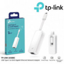 Adaptador de Red TP-Link USB-C a RJ45 Gigabit Ethernet UE300C