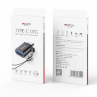 Adaptador Yesido GS06 con Llavero USB-C a USB 3.0 Hembra OTG