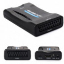 Adaptador Convertidor HDMI a SCART Euro de 21 Pines