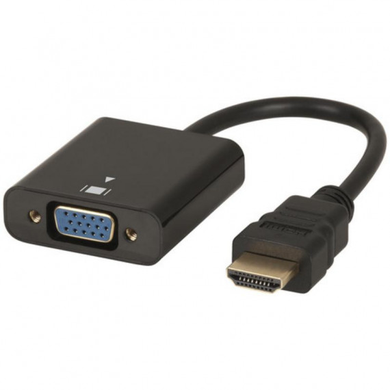 Adaptador Convertidor HDMI a VGA con Salida de Audio