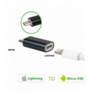 Adaptador Lightning Hembra a Micro USB Macho