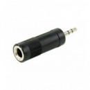 Adaptador de Audio Jack Macho 3.5mm a Jack Hembra 6.3mm KONNOC