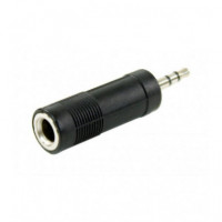 Adaptador de Audio Jack Macho 3.5mm a Jack Hembra 6.3mm KONNOC