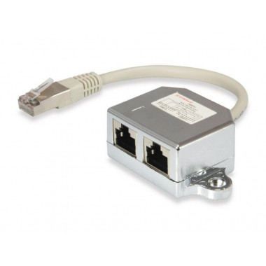 Duplicador de Cable de Red RJ45 Cat5e EQUIP