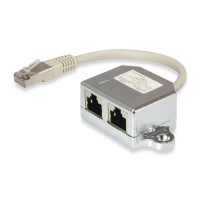 Duplicador EQUIP RJ45 y Adaptador C5E