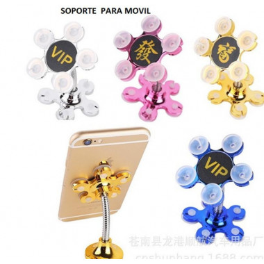 Soporte Magic de Mesa para M&oacute;vil con Forma de Flor
