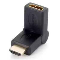 Adaptador EQUIP HDMI Macho a HDMI Hembra 45° Negro (EQ118911)