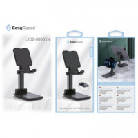 Soporte de Móvil EasySpeed LX021N para Mesa Plegable, Negro